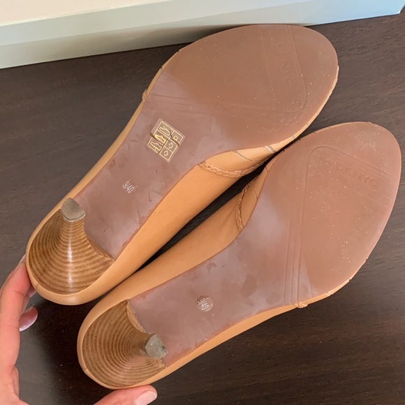 DKNYC Leather Peep Toe Heel - Picture 8 of 12